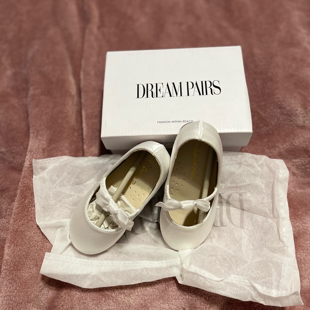 Baptism white shoes